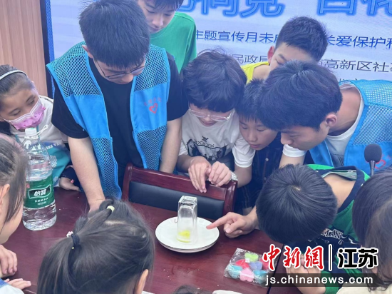 活动现场。盐城工学院数理学院供图